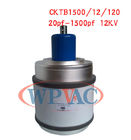 Variabler keramischer Vakuumhochspannungskondensator 20~1500pf 12KV CKTB1500/12/120